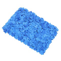 12PCS Dark Blue Artificial Hydrangea Wall Panels, Handmade Silk Flowers