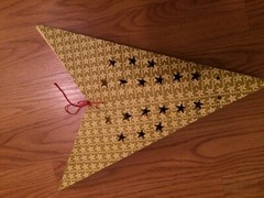 25 Inch Yellow Paper Star Hanging Lantern Home, Garden, Children’s Room, Party