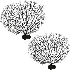 Realistic Artificial Coral Aquarium Decoration Colorful Fish Tank Plant Ornament