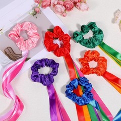 Rainbow Dance Ribbons Multicolor Hand Wrist Streamers Kids Party Decorations