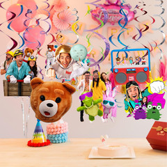 Danny Lets Go! TABLE DISPLAY SUPPLIES Cupcake Cake TOpper party decoration