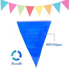20x Bunting Flags Multi Coloured PVC Banner For Party Indoor Outdoor 10m/33feet
