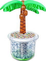 60″ Inflatable Palm Tree Cooler, Beach Theme Decor, Pool Party Decorations, L…