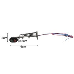 N Scale Model Train Signals 3pcs of Dual LED Block Lights for Railroads