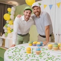 200 PCS Golf 30th Birthday Confetti Balls Carts ThirTee Table Scatters Art