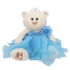 Large 20” Quinceañera Teddy Bear Centerpiece – Elegant Dress, Oversized Keeps…