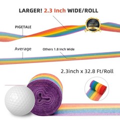Rainbow Party Streamers Crepe Paper Rolls Pride Birthday Decoration 6 Rolls