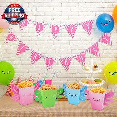 Axolotl Popcorn Box 24Pcs Candy Cookie Boxes Snack Containers for Cartoon Animal