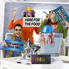 24 Designs Photo Booth Props for All Occasions Photo Booth Sign Decorations f…
