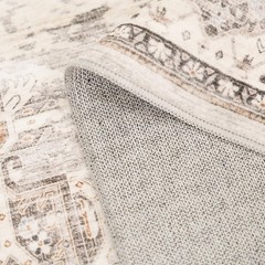 Washable Area Rugs 3×5 Entryway: Soft Low Pile Mat Machine Washable Indoor Do…