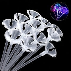 100pcs Balloon Holder Sticks,Sticks for Balloon with Cups,Palitos para Globos…