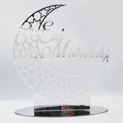 Decorations For Home Party Ornament Ramadan Islamic Muslim EID Mubarak Acrylic