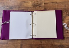 New 3pc Deep Purple Silver Quinceanera Ceremony Set Bible Photo Album Guest Book