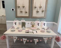 Pride and Prejudice Jane Austen Shower Party Decorations Handmade
