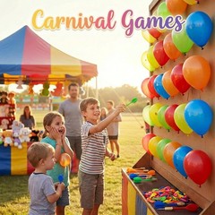 510PCS Dart Balloon Game Set, Carnival Games for Kids & Adults, Outdoor Party…