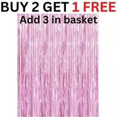 2M-3M FOIL FRINGE TINSEL BACKDROP CURTAIN DOOR WEDDING BIRTHDAY PARTY DECORATION