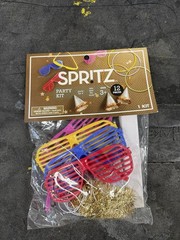 Target Spritz Party Kit – 12pc Set | 4 Glasses, Hats & Glow Necklaces