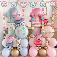 Peppa Pig Confetti Party Hanging String Decoration (48″) – Multicolor Cardboard