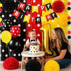 Mickey Mouse 1st Birthday Party Decorations NEW