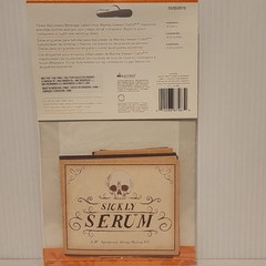 Martha Stewart Crafts Halloween Party Beverage Wine Labels- 3 Packs- 36 Total