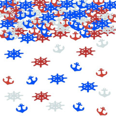 Anchor Rudder Confetti Patriotic Nautical Party Theme Nautical Baby Shower Nauti