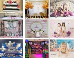 Birthday, baby shower, tv shows, superheroes unisex kids Backdrop Size 7x5ft
