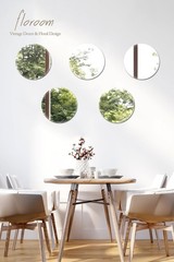 12 PCS 12 Inch Round Mirrors Table Centerpieces Trays Plates Party Decor