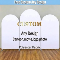 Personalized Arch Backdrop Cover Birthday Party Custom Photo Background Prop