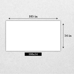 Plasticpro Disposable 3 Ply Tablecloth Absorbent Waterproof White Table Cover