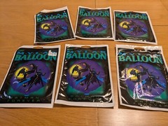 Batman Forever 1995 Mylar Balloon Anagram Warner bro DC Comics Lot Of 6