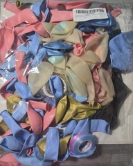120+ Pcs Gender Reveal Decorations Kit Boy or Girl Balloon Arch Backdrop Box