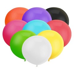 18 Inch Big Balloons Assorted Large Latex Balloons Giant Heavy Duty Balloon f…
