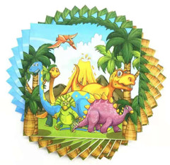 DINOSAUR JURASSIC WORLD PARK TOPPER CUPCAKE decoration party balloon supplies