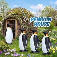 Pcs 20.5″ Penguin Birthday Decorations, Inflatable Cute Standing Penguins 6