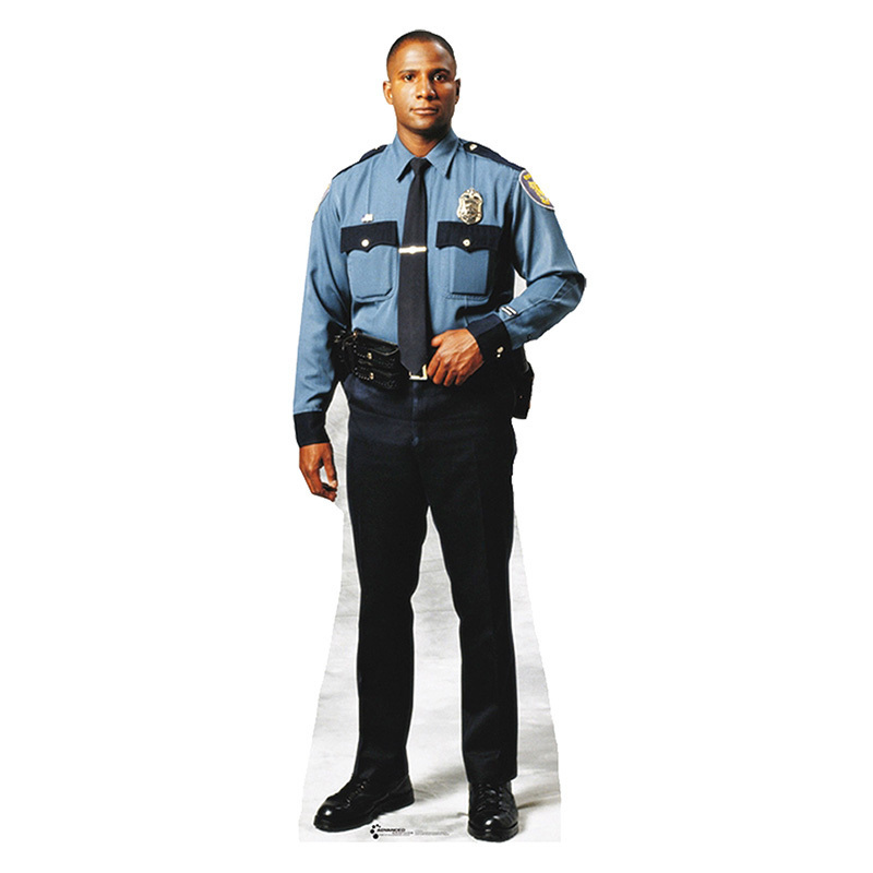 POLICEMAN Cop Police Officer CARDBOARD CUTOUT Standee Standup Poster Prop