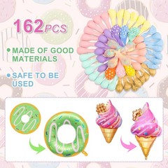 Kit De Arco De Guirnalda De Globos De Donut Pastel Para Niñas Kit De Arco NUEVO.
