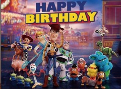 Toy Story Birthday Party Decoration Supplies Plates Balloons Backdrop
