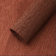 Crepe Paper Roll 17 Inch x 8.2 Ft 2 Rolls Heavy Papel Crepe DIY Craft Brown