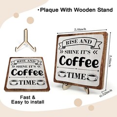Coffee Bar Sign Plaque, Coffee Signs for Coffee Station, Vintage Coffee Sign …