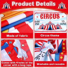 Carnival Circus Party Decorations Carnival Ticket Booth Circus Theme Photo Booth