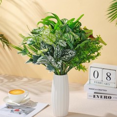 Cindeer 24 Pcs Artificial Flowers as shown in the picture, Vivid Color