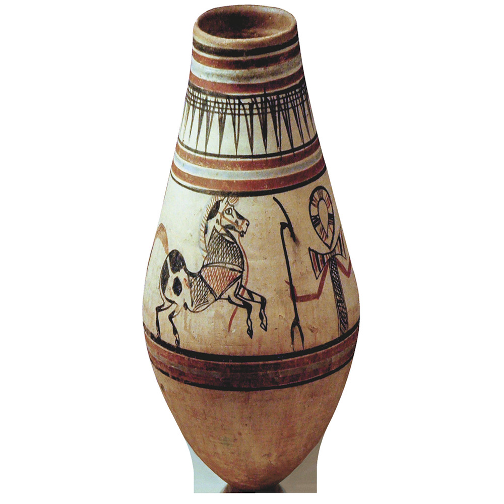 H13208 Ancient Egyptian Pot Vase Pottery Cardboard Cutout Standee Standup