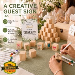 VELLCHO Baby Shower Games Sign Kit 103