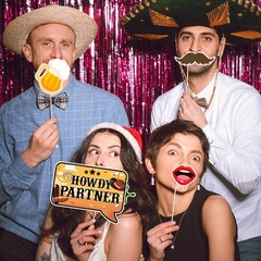 4.5ft Tall Life Size Stand in West Wanted Photo Booth Props Selfie Frames wit…