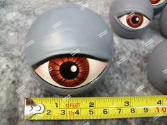 8 Count Eyeball Orbs Halloween Table Scatters Prop Creepy Haunted House Decor