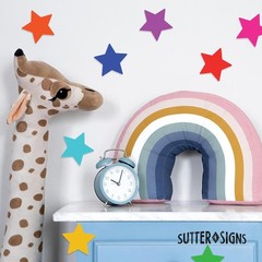 Paper Star Cutouts 108 PCS 3×3 inch Cut Out Shapes for Bulletin Board Craft