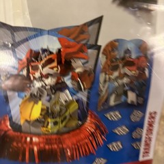 2014 Hasbro Transformers Theme Birthday Centerpieces Table Decorating Kit