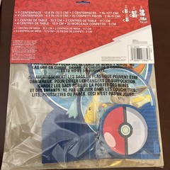 Pokemon Party Decorations Photo Backdrop with Props Table Decorations New