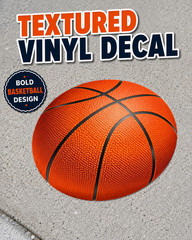 Customize Basketball Party Path Floor Decals Set 5 Sidewalk Birthday Decorations