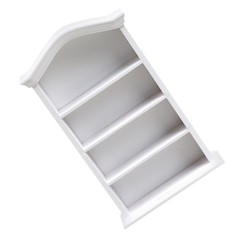 Mini Dollhouse Accessories Miniature Shelves Accessory Bookshelf